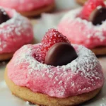 Strawberry Kiss Cookies