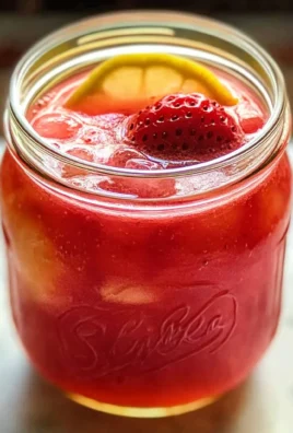 Strawberry Lemonade Concentrate for Canning