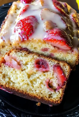 Strawberry Lemonade Quick Bread