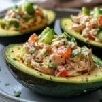 Stuffed Avocado with Chicken Salad