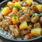 Sweet and Savory Pineapple Chicken and Rice Recipe