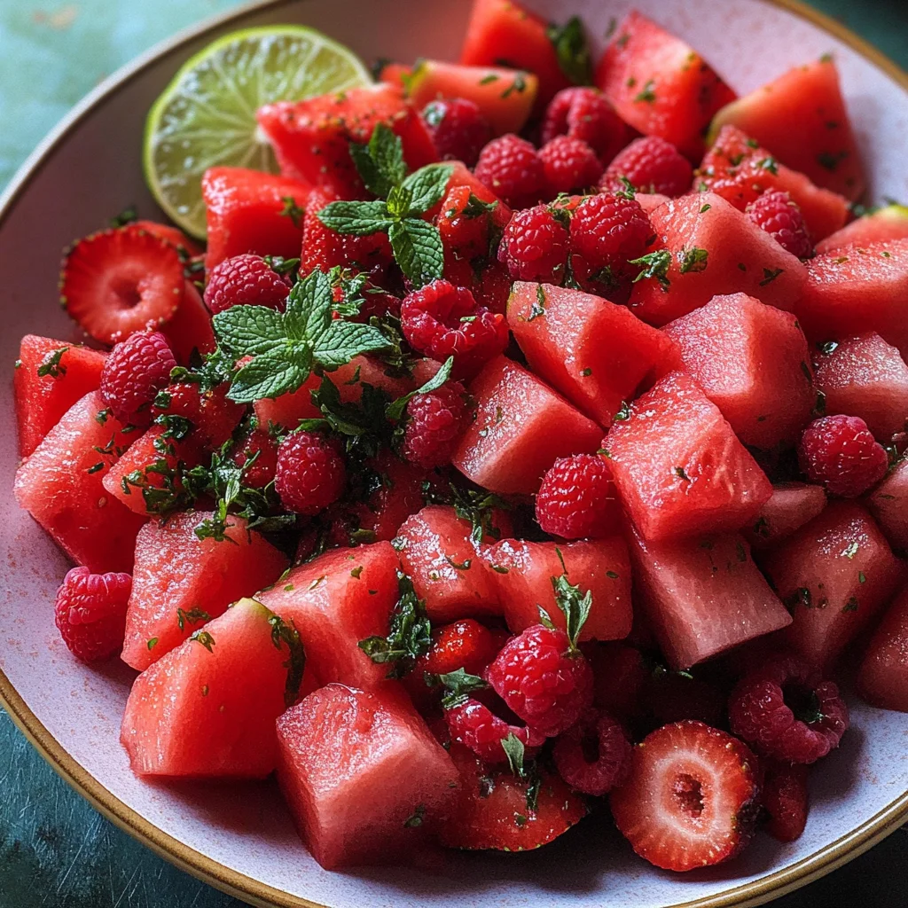 Watermelon Fruit Salad