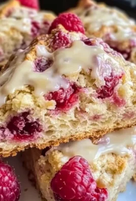 White Chocolate Raspberry Scones
