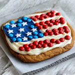 American Flag Cookie Cake