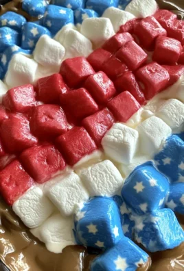 American flag s’mores dip