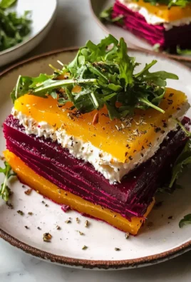 Beet Terrine With Herbed Goat Cheese