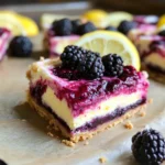 Blackberry Lemon Bars