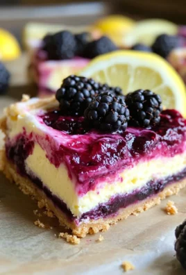 Blackberry Lemon Bars