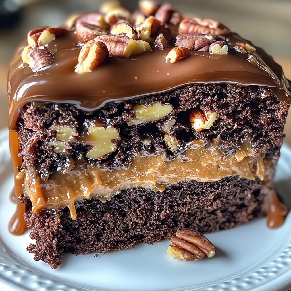 Box Mix Turtle Cake