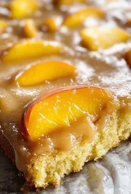 Brown Sugar Peach Cake