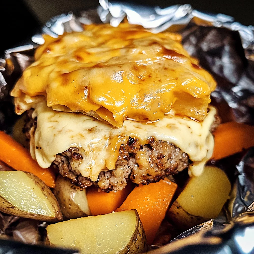 Cheeseburger Hobo Packets