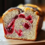 Cherry Almond Poppyseed Bread