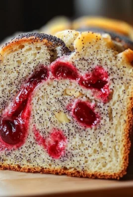 Cherry Almond Poppyseed Bread