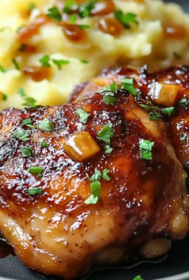 Chipotle Honey Chicken Thighs With Smoked Gouda Mashed Potatoes