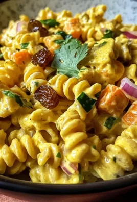 Creamy Curry Pasta Salad Recipe