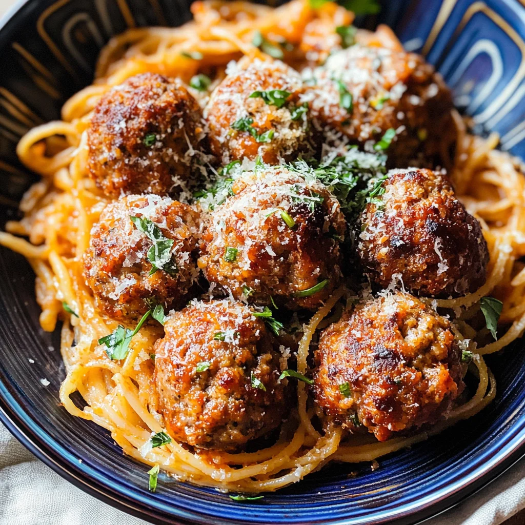 Easy Baked Italian Meatballs Without Sauce