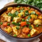 Easy Slow Cooker Vegan Chickpea Tikka Masala