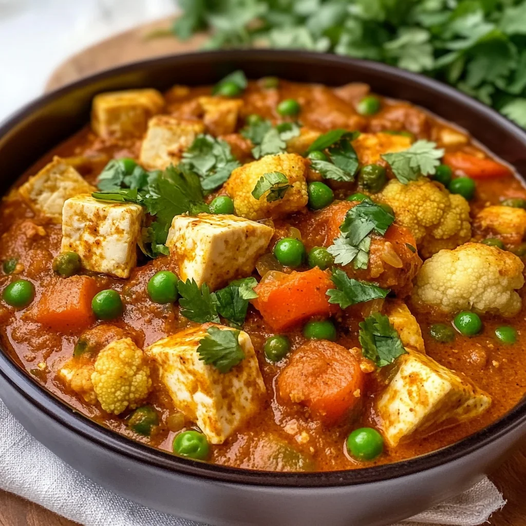 Easy Slow Cooker Vegan Chickpea Tikka Masala