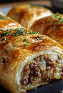 French Onion Sausage Rolls