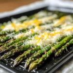 Grilled Lemon Parmesan Asparagus