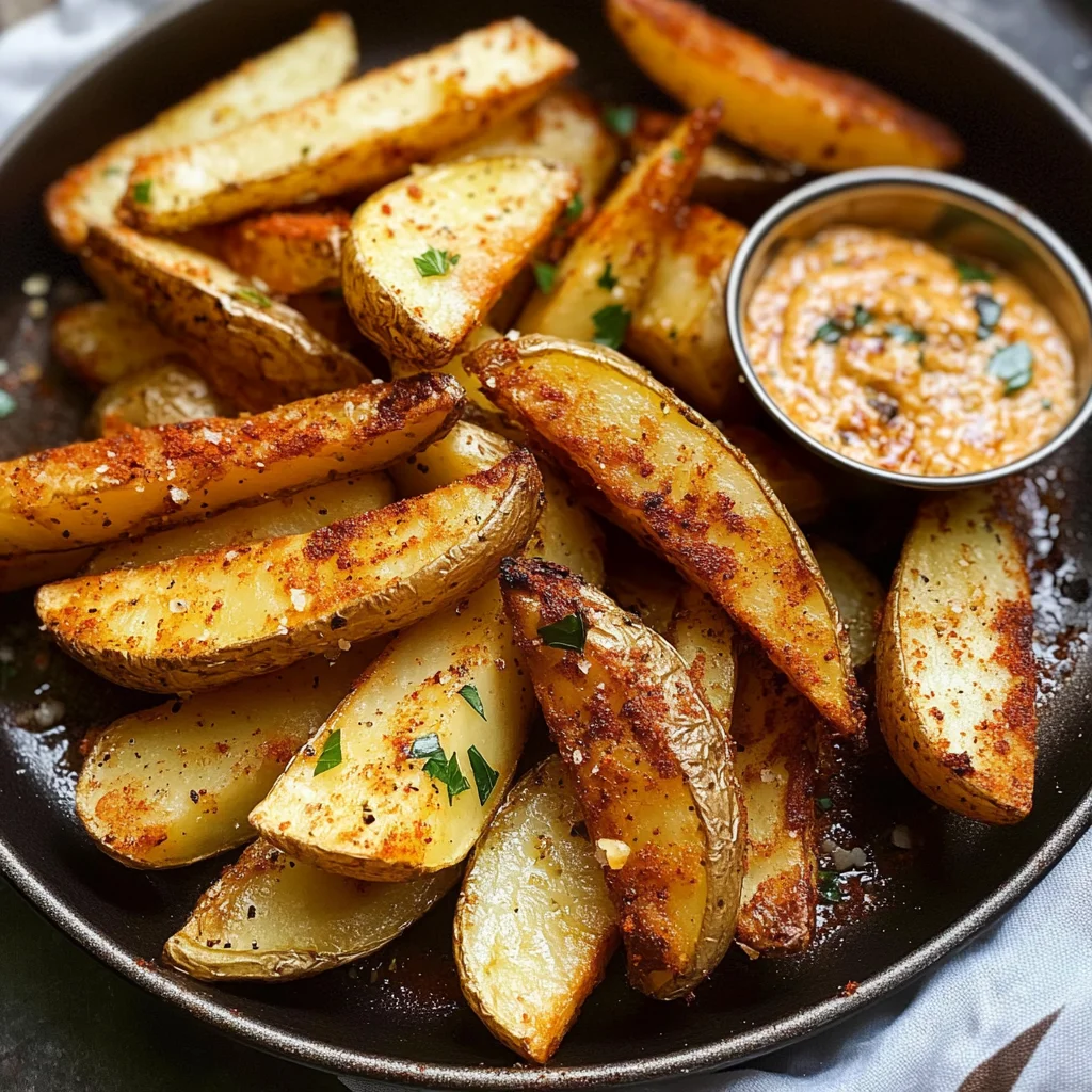 Homemade Oven Steak Fries (Paprika Fries)