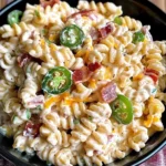 Jalapeno Popper Pasta Salad