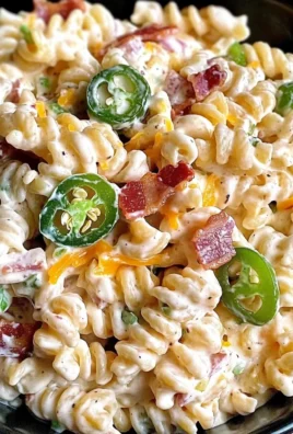 Jalapeno Popper Pasta Salad