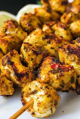 Keto Spicy Chicken Kebabs