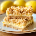Lemon Creme Crumb Bars