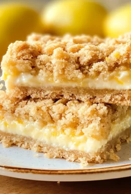 Lemon Creme Crumb Bars