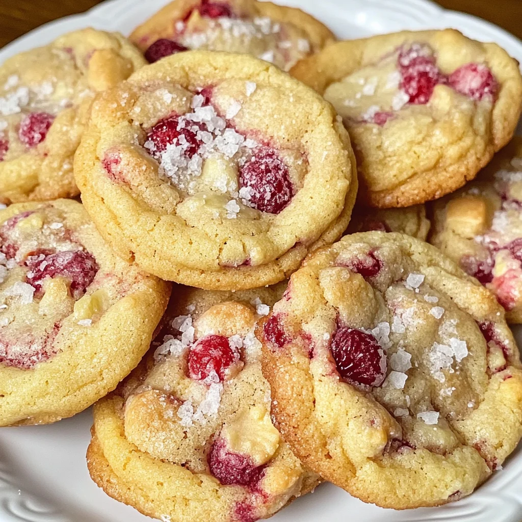 Lemon Raspberry Cookies: Sweet Chewy Bites in 30 Minutes