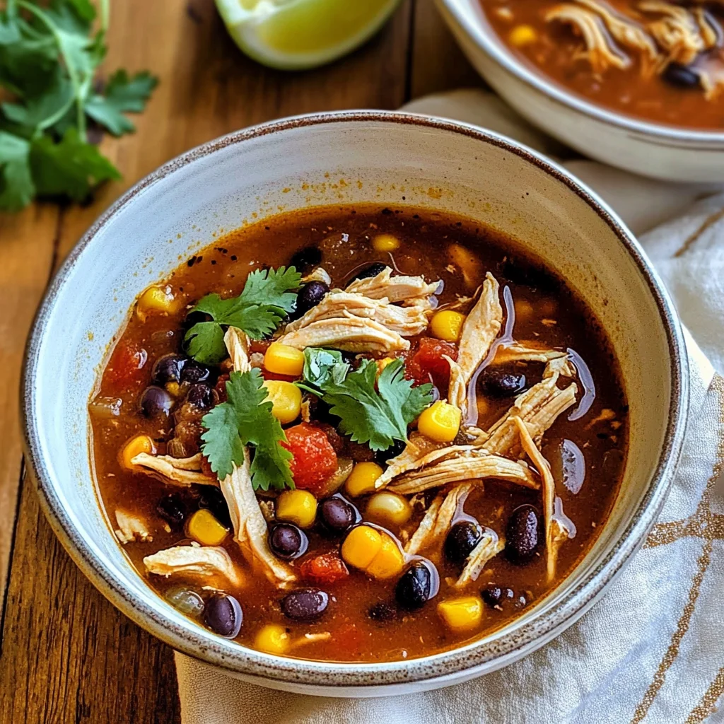 Mexican Chicken Soup