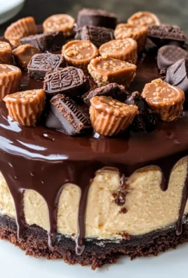 Peanut Butter Cup Cheesecake