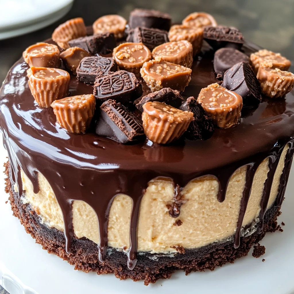 Peanut Butter Cup Cheesecake