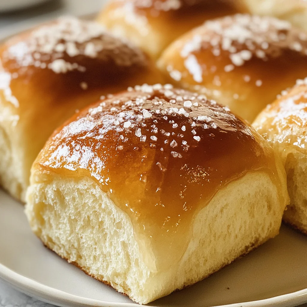 Salted Honey Butter Rolls