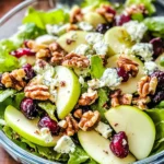 The Best Crunchy Apple Walnut Salad with Irresistible Fall Flavors