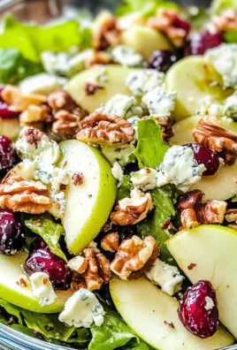 The Best Crunchy Apple Walnut Salad with Irresistible Fall Flavors