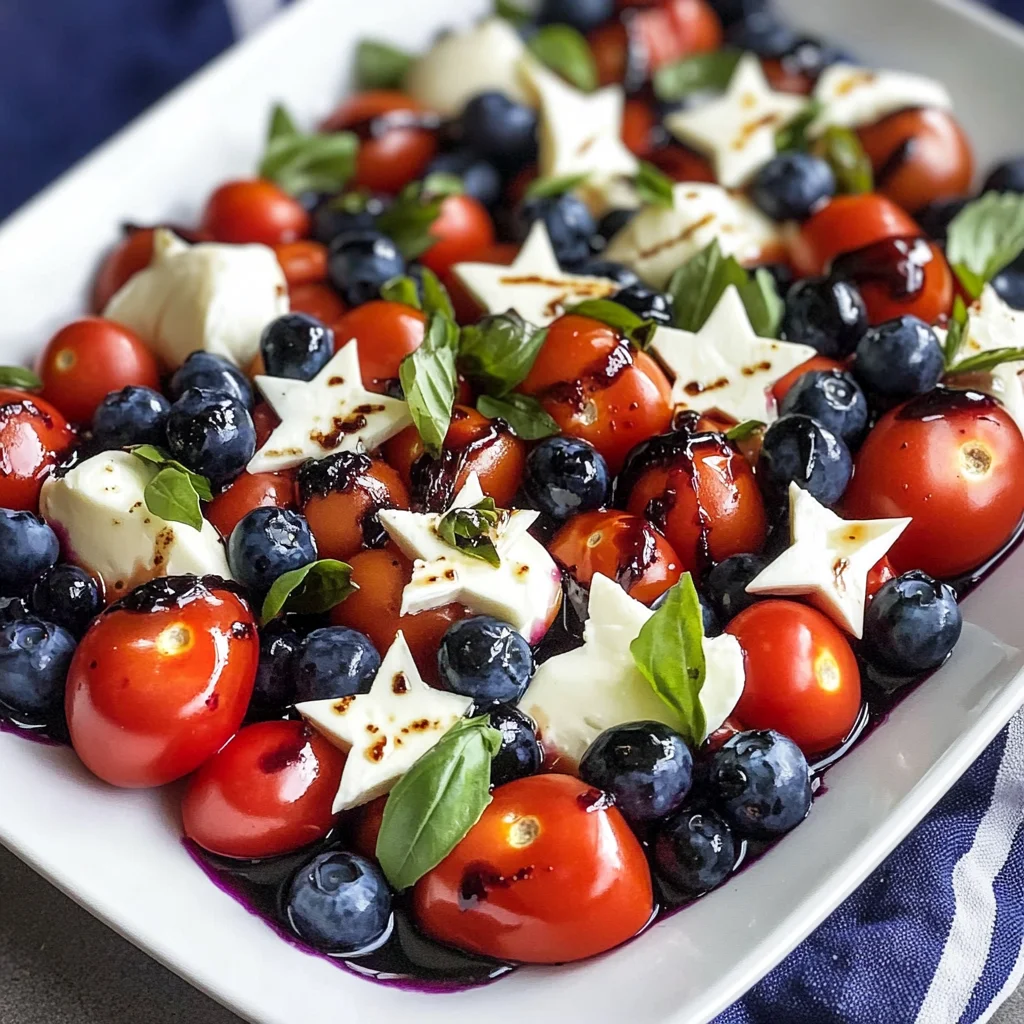 Blueberry Tomato Caprese