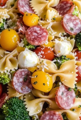 Bow Tie Pasta Salad Recipe (with Italian Dressing)