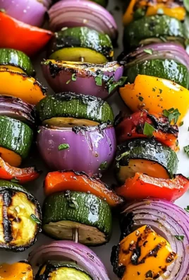 Colorful Grilled Veggie Skewers