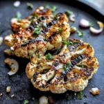 Grilled Spicy Cauliflower Steaks