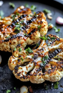 Grilled Spicy Cauliflower Steaks