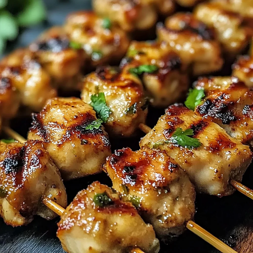 Grilled Thai Coconut Chicken Skewers: An Amazing Ultimate Recipe