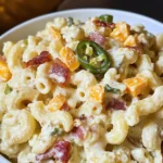 Jalapeño Popper Macaroni Salad Recipe