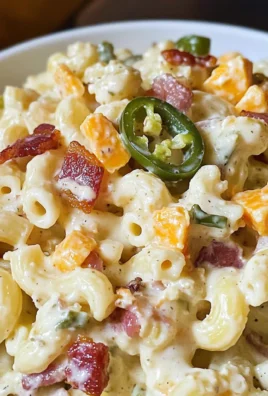 Jalapeño Popper Macaroni Salad Recipe