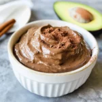 Keto Chocolate Avocado Pudding