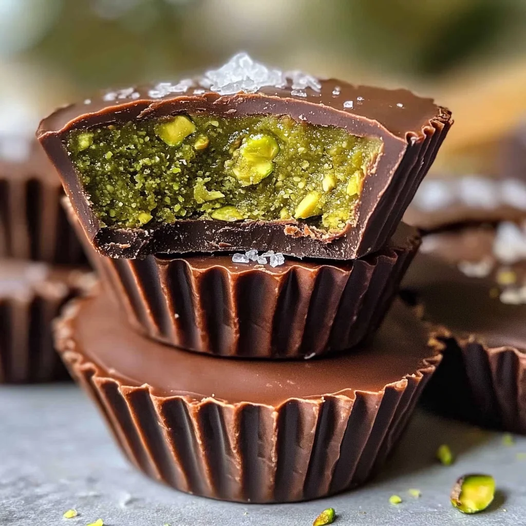 Pistachio Butter Cups