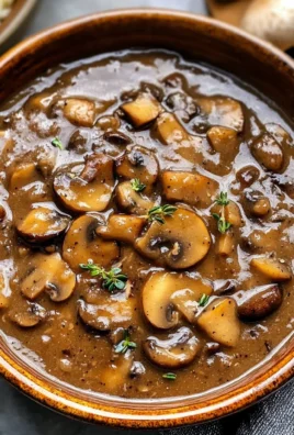 Vegan Mushroom Gravy Crockpot recipe